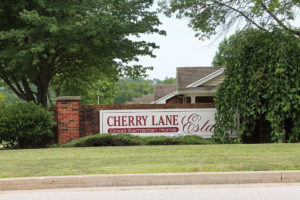 Cherry Lane Estates Sign