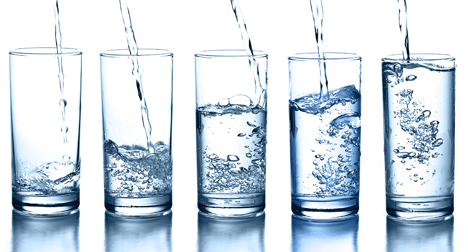 Glasses of water